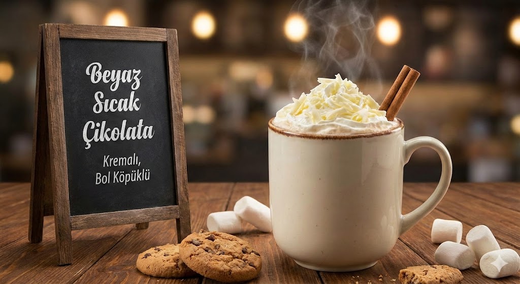 Beyaz  Sıacak Çıkolata